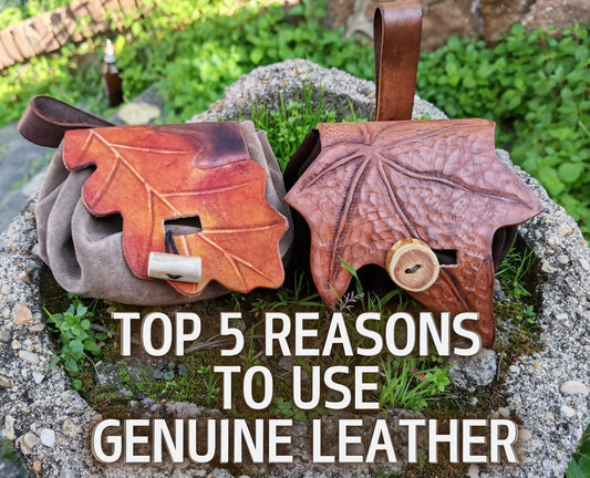 Top 6 Reasons to Choose Genuine Leather over faux / vegetable leather