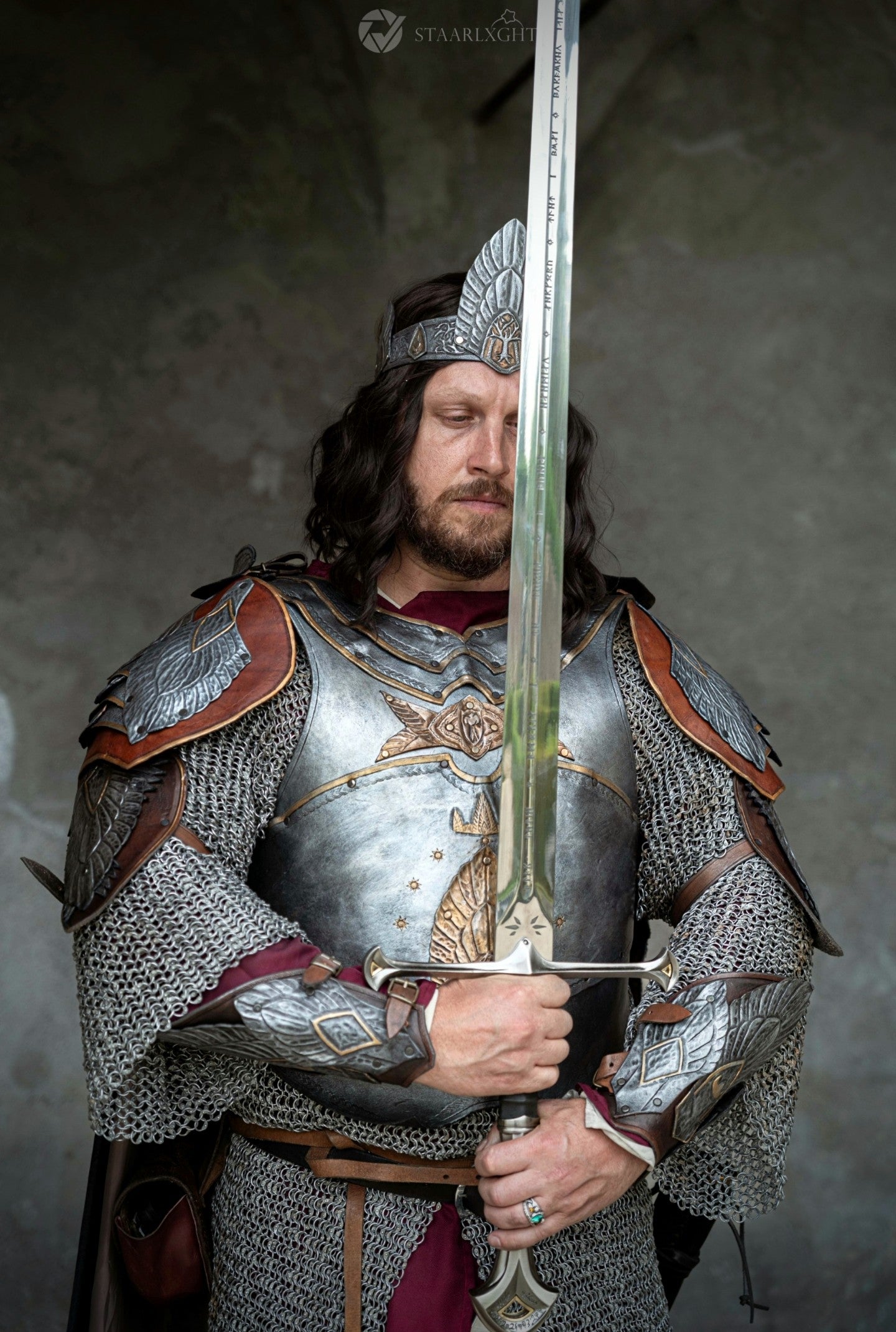 The Lord of the Rings Aragorn Full Armor – Handmade Cosplay Replica | Return of the King
