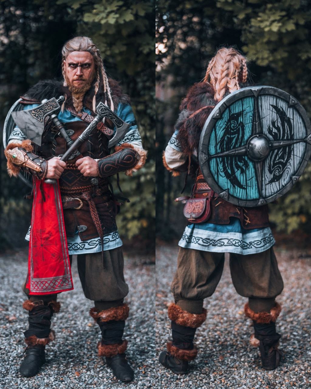 COMPLETE VIKING ARMOR - Handmade Custom size cosplay - MorgothLab