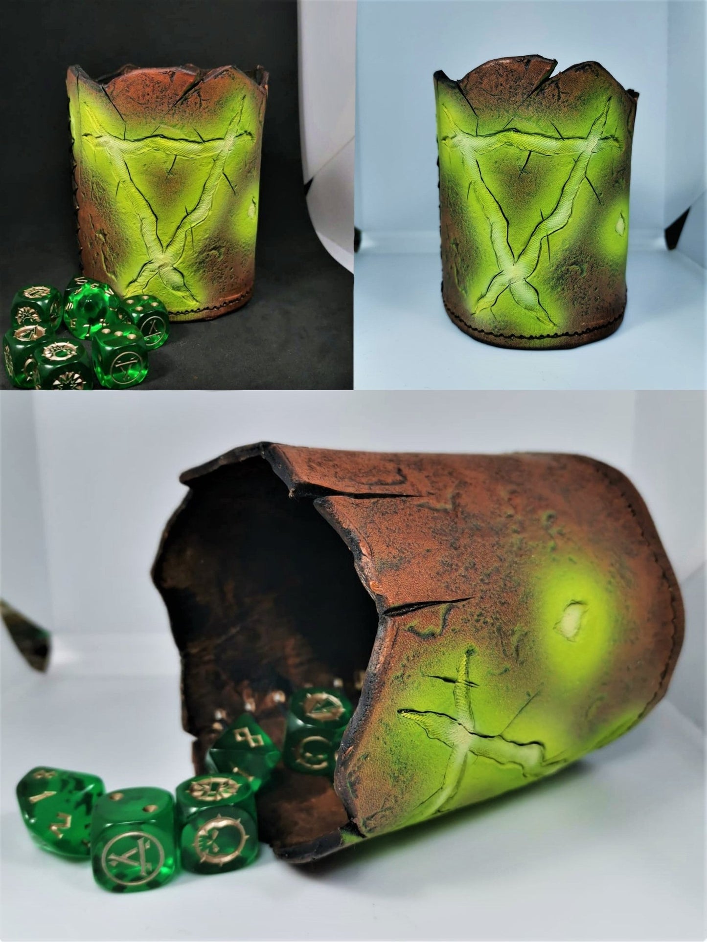 Custom DICE TRAY + SHAKER - MorgothLab