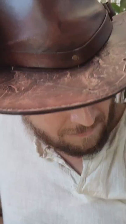 Custom Leather Gaiters - For Larp, Medieval Costumes and Renfaire Knights