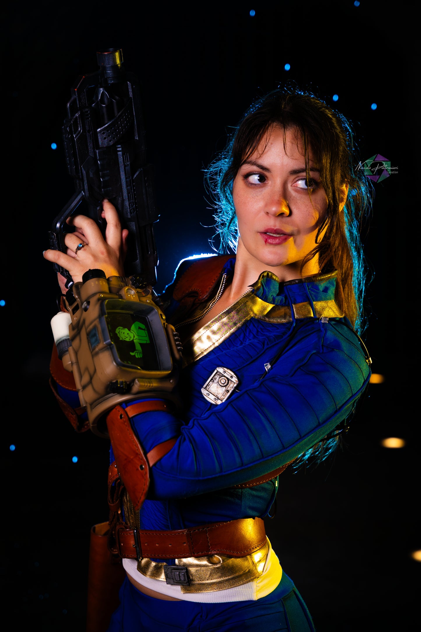 Fallout Lucy MacLean Cosplay Armor - Custom size Wasteland Leather Harness