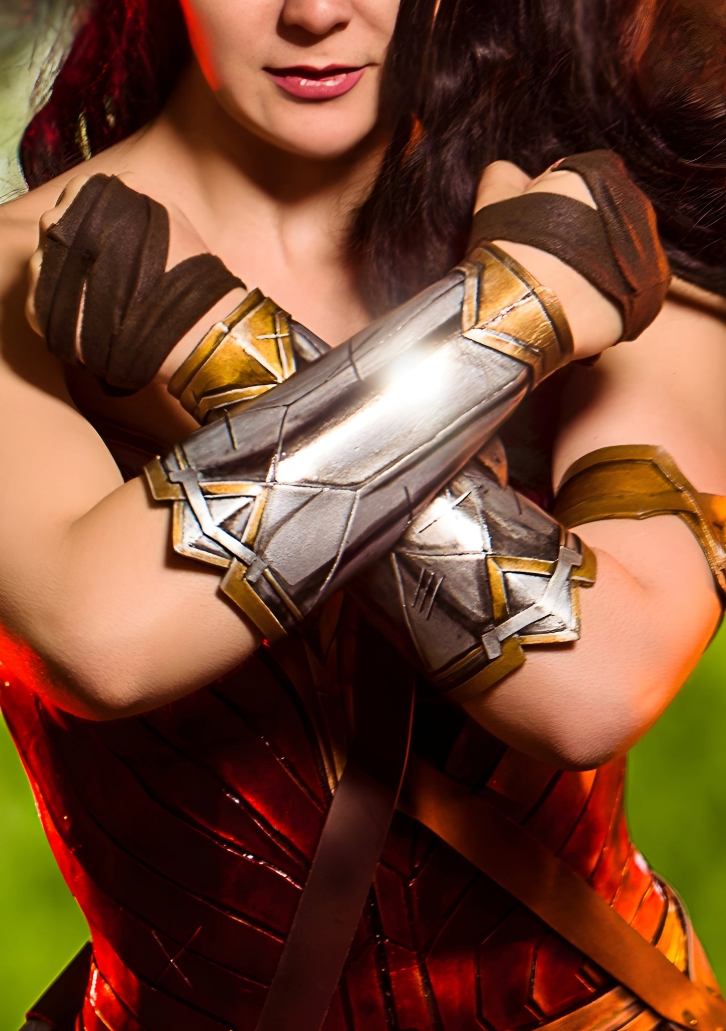 Wonder Woman Bracers - HD Foam Cosplay Accessories