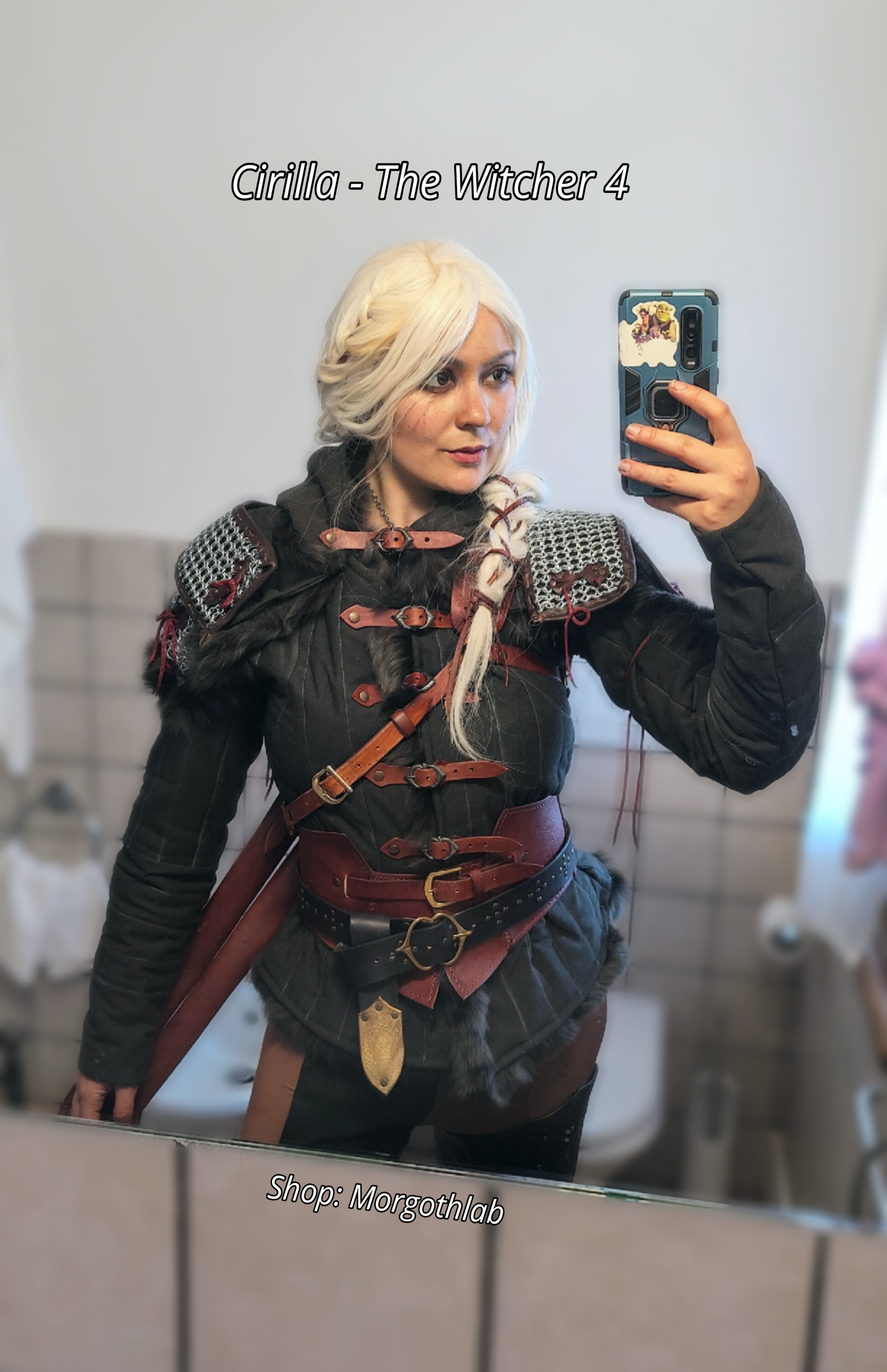 The Witcher 4 Ciri complete Cosplay Armor - Handmade Quality