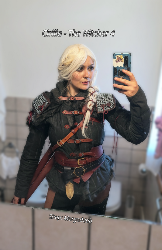 The Witcher 4 Ciri complete Cosplay Armor - Handmade Quality