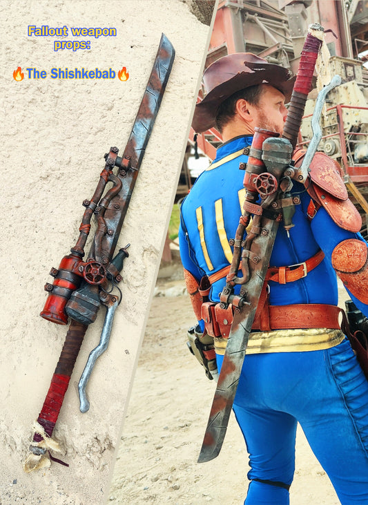 The Shishkebab Foam Replica - Fallout Fake Weapon High Quality Handmade