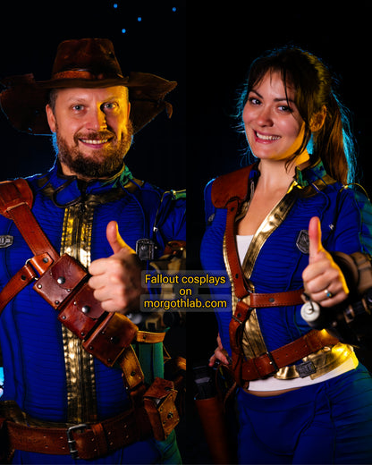 Fallout Lucy MacLean Cosplay Armor - Custom size Wasteland Leather Harness