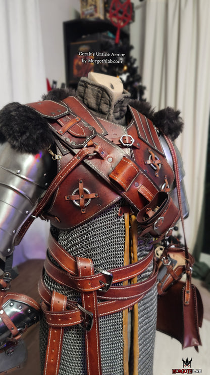 The Witcher 3 Geralt Grandmaster Ursine Armor - Custom Handmade Cosplay Set ⚔️
