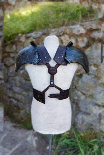 Authentic shoulder straps and belt for Zack Fair’s SOLDIER outfit, handcrafted high quality cosplay